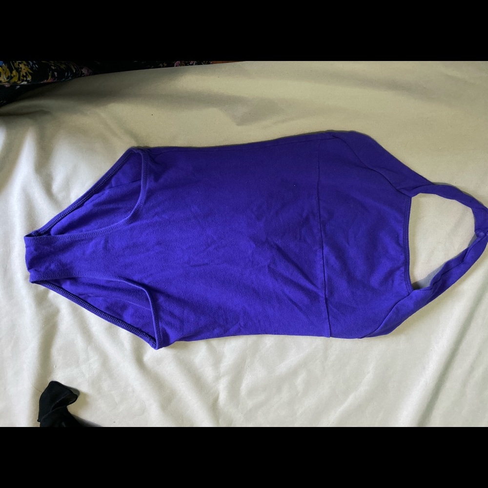 Sexy bodysuit purple